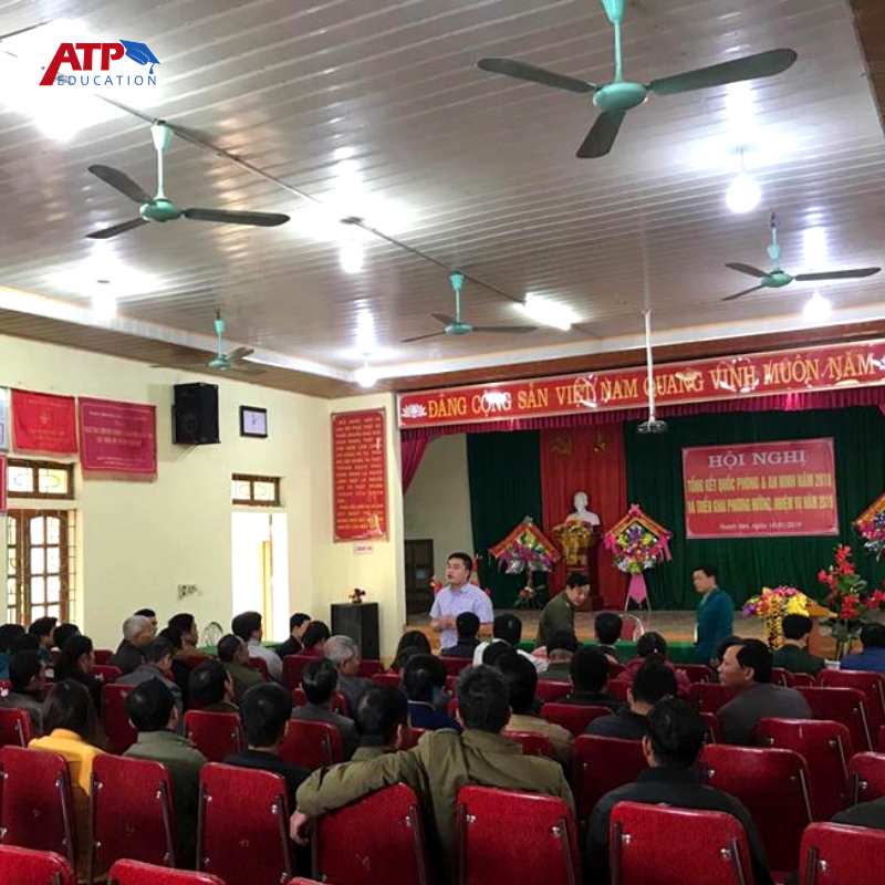 ATP MANG DU HỌC NHẬT BẢN, HÀN QUỐC ĐẾN VỚI XÃ THANH LIÊN, HUYỆN THANH CHƯƠNG